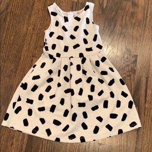 Black and white H&M dress size 4y-6y